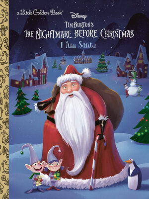 cover image of I Am Santa Claus (Disney Tim Burton's the Nightmare Before Christmas)